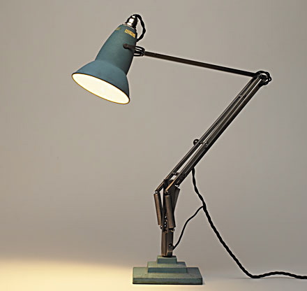Everyday Design Classics of the 20th Century: Anglepoise desk lamp -  an iconic design item hailing from Britain.