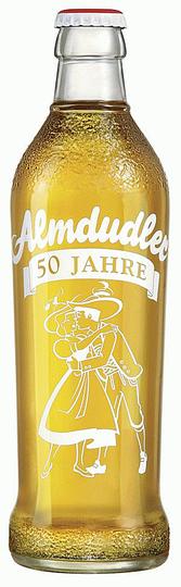Everyday Design Classics of the 20th Century: Almdudler fizzy drink bottle. A national drink in Austria, it is made with grape and apple juice flavored with some herbs grown in the Alps.