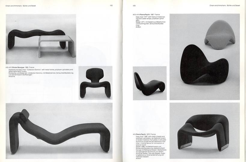 Furniture Design: Fifties to early seventies: 