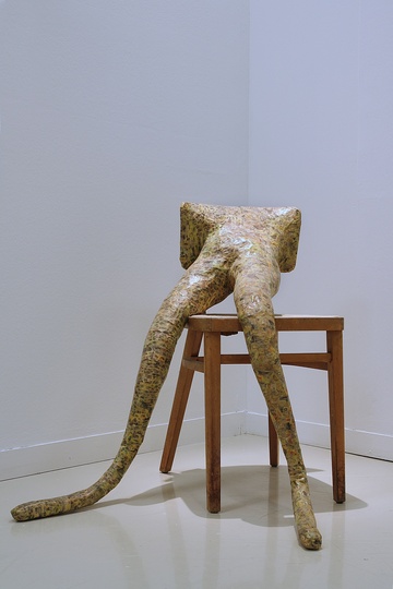 Quintessence: Feelings: LONELY I. Sarah Lucas 
Love Me, 1998 © Sarah Lucas, Collezione Sandretto Re Rebaudengo, 2013 
Photo: Marco Piovanotto.