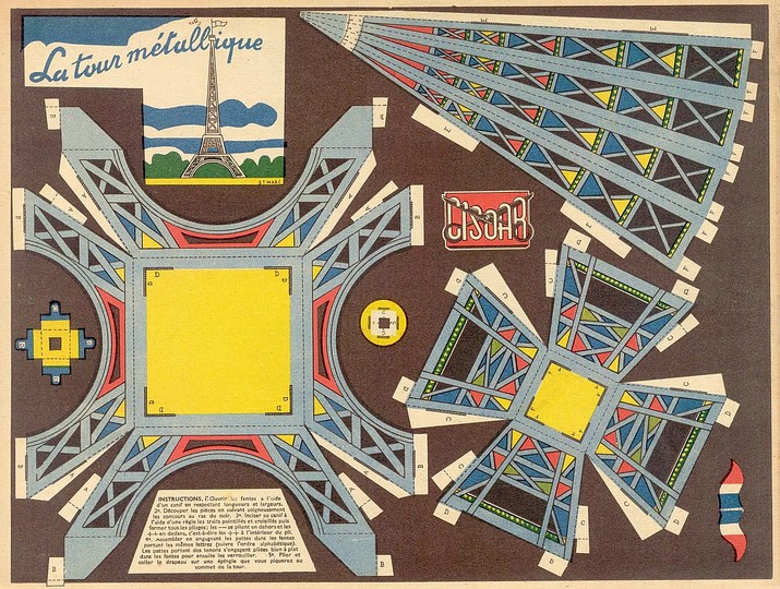 Cut Out Architecture: Tour Eiffel: 