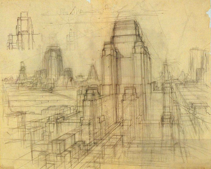 Hugh Ferriss: 