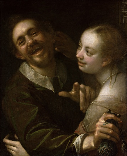 Quintessence: Feelings: FOOLISH. Hans von Aachen, Merrymaking Couple, ca. 1596 © Kunsthistorisches Museum Wien.