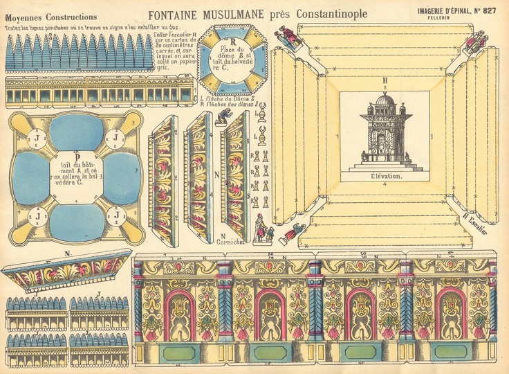 Cut Out Architecture: Ottoman: 