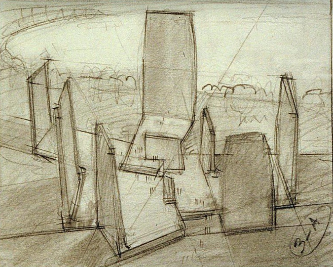 Hugh Ferriss: 