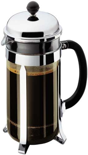 Everyday Design Classics of the 20th Century: Chambord French coffee press, designed and produced by Bodum in 1928. 