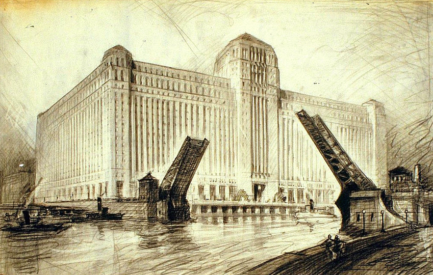 Hugh Ferriss: 