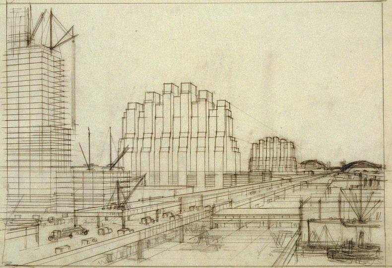 Hugh Ferriss: 