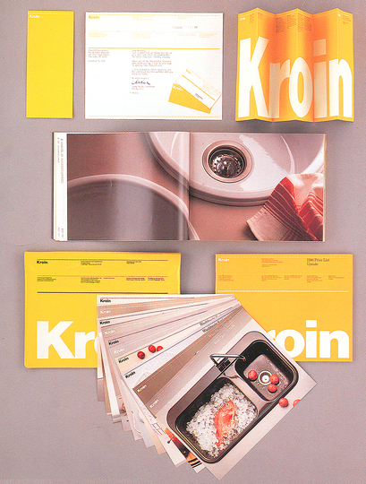 Massimo Vignelli 1931-2014: For Kroin Inc. Graphics Program.