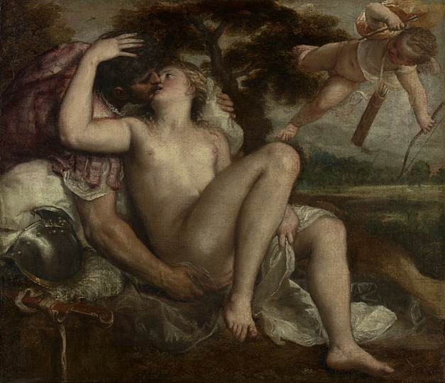 Quintessence: Feelings: AMOROUS. Tiziano, Mars, Venus and Love, ca. 1550 © Kunsthistorisches Museum Wien.