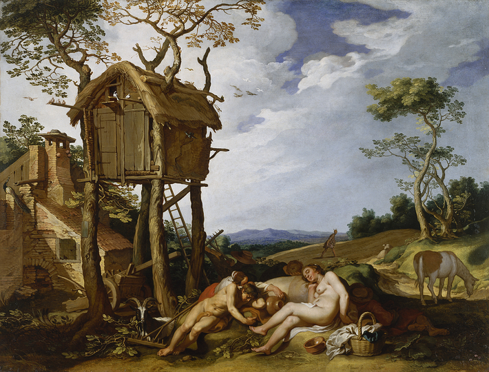 Indolence in Art: Abraham Bloemart, Parable of the Wheat and the Tares, 1624