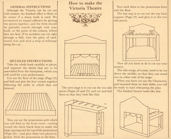 Cut Out Architecture: Victoria Theatre: 