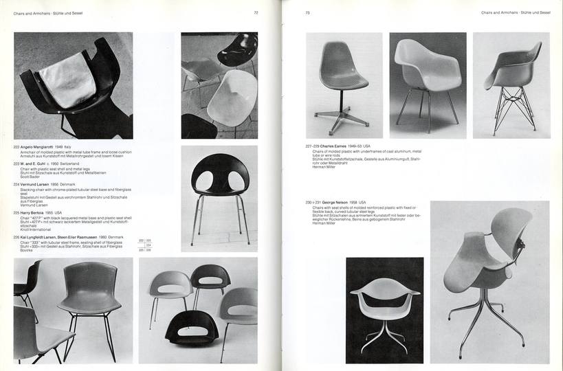 Furniture Design: Fifties to early seventies: 