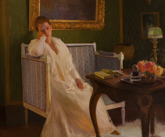 Indolence in Art: Gaston de La Touche, Boredom, 1893