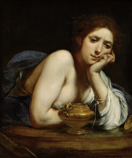 Quintessence: Feelings: REPENTANT. Francesco Furini, Repenting Maria Magdalena, ca. 1630/1635 © Kunsthistorisches Museum Wien.
