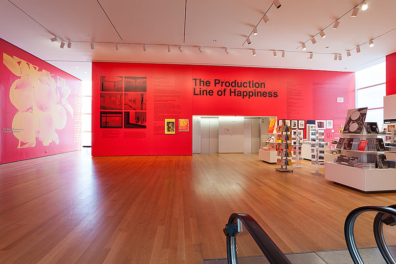 The Production Line of Happiness: Installation view of Christopher Williams: The Production Line of Happiness at The Museum of Modern Art, New York (July 27–November 2, 2014). Photo by Jonathan Muzikar. © 2014 The Museum of Modern Art