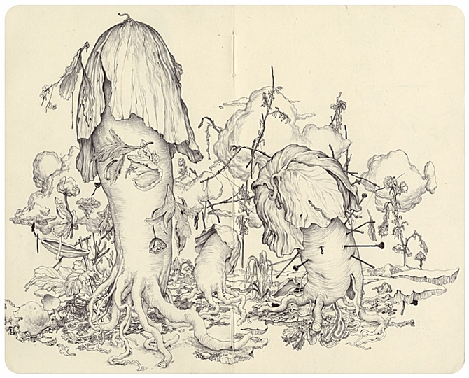 James Jean: Sketches