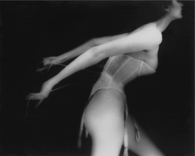 Photo Espana: Lillian Bassman. "It’s a Cinch, Carmen, lingerie by Warner’s", 1951 (alternate version published in Harper's Bazzar, September 1951).
		                    © Estate of Lillian Bassman		   