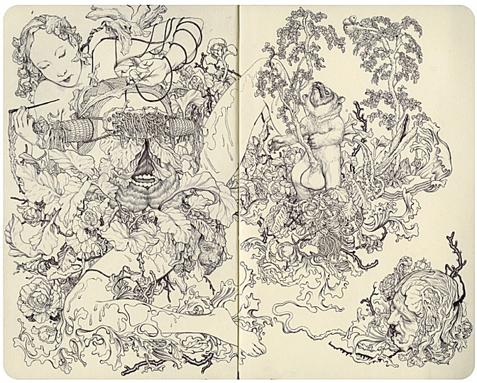 James Jean: Sketches