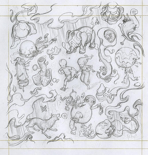 James Jean: Sketches