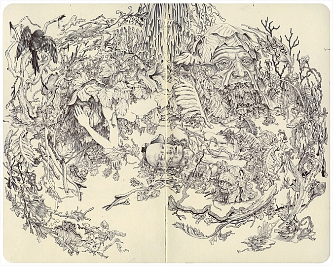 James Jean: Sketches