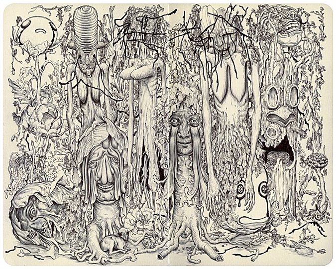 James Jean: Sketches