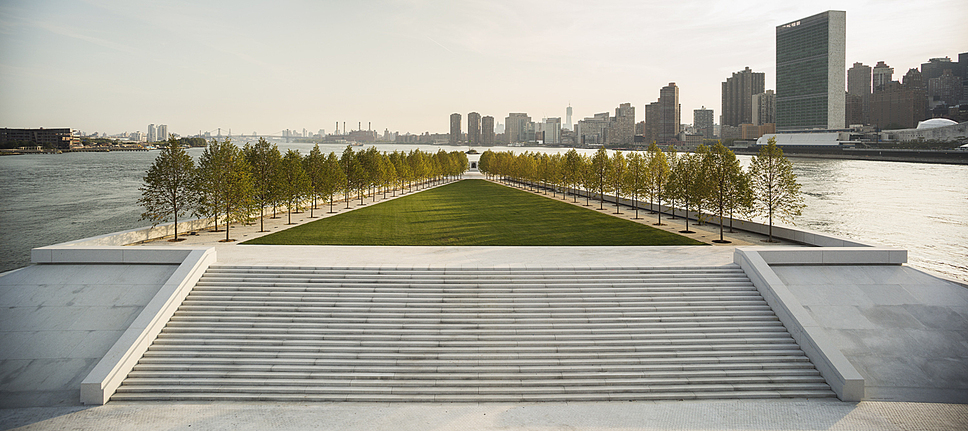 Louis Kahn: The Power of Architecture: The Roosevelt Memorial (1973-74) was posthumously completed in October 2012.