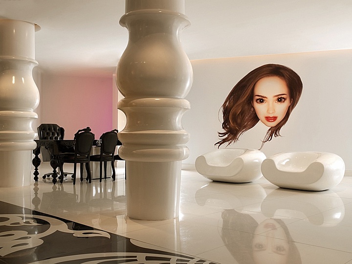 Marcel: Marcel Wanders, Lobby Mondrian South Beach Miami Hotel for Morgans Hotel Group, Miami.