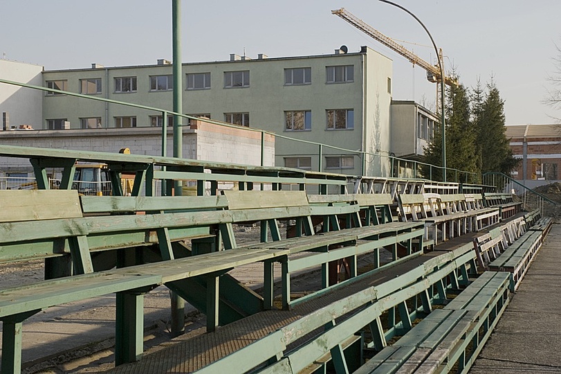 PANORAMA by Josef Dabernig: But then, sport fields are also charged with location of congregation, of victory and defeat and sometimes even demagogy.