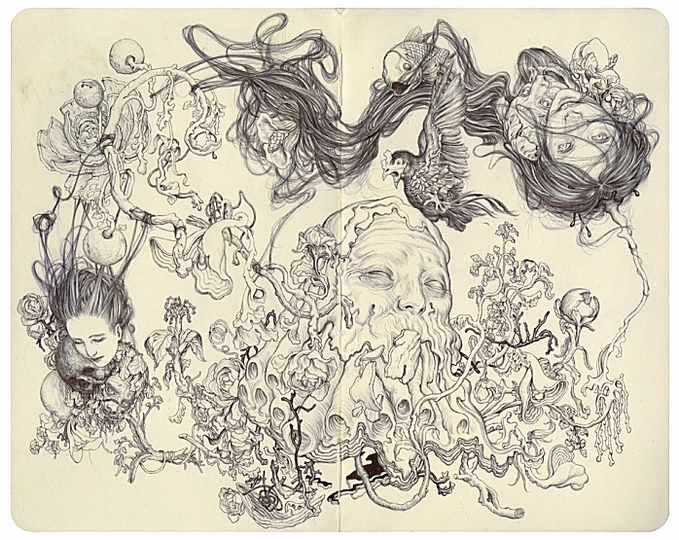 James Jean: Sketches