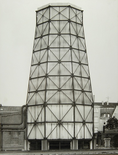 Bernd and Hilla Becher: Cooling tower, Zeche „Victoria Mathias“, Essen, circa 1930
