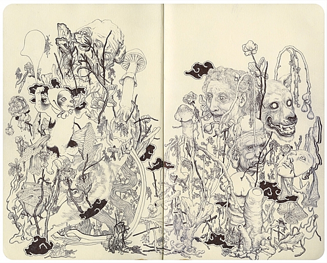 James Jean: Sketches