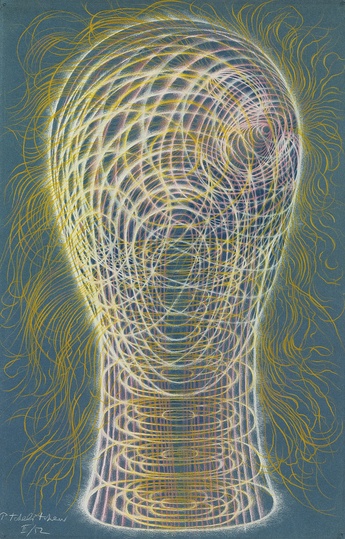 Pavel Tchelitchew: Spiral head: 