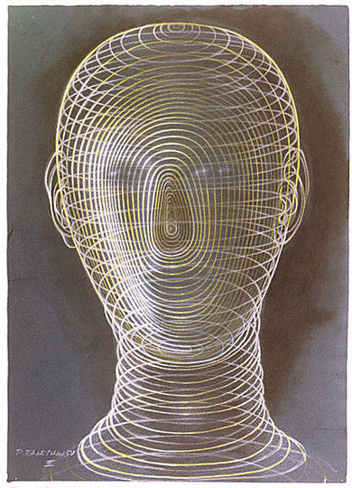 Pavel Tchelitchew: Spiral head: 