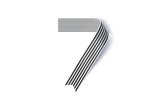 Stripes and Stripes: Shanghai Ranking Numerals, Sawdust Design