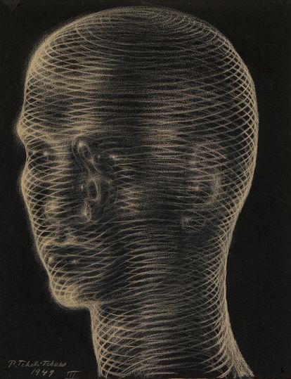 Pavel Tchelitchew: Spiral head: 