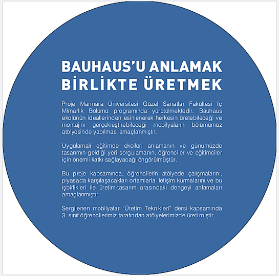 Understanding Bauhaus exhibition / Istanbul: 