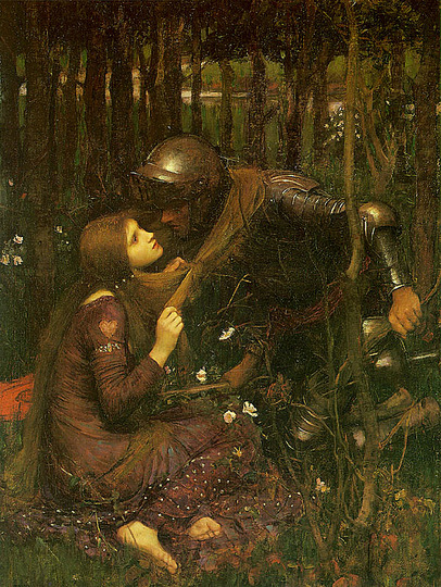 Preraphaelites: John William Waterhouse, ‘La Belle Dame Sans Merci’ 1893