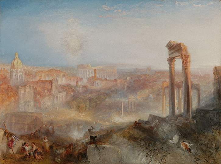 William Turner: Modern Rome - Campo Vaccino 1839. The J. Paul Getty Museum