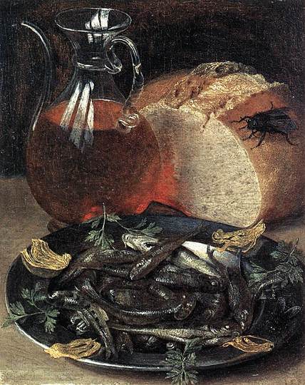 Georg Flegel: Still Life Painter: Still life with fish.