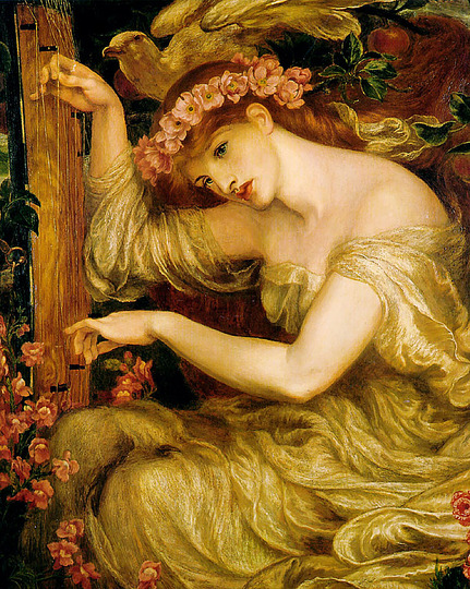 Preraphaelites: Dante Gabriel Rossetti, ‘A Sea Spell’ 1877