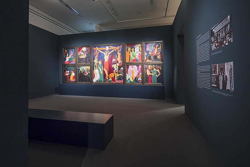 Emil Nolde: Exhibition view 