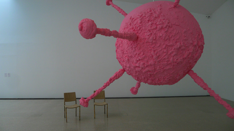 Franz West: Franz West, Epiphany by the Chairs, 2011. Franz West Private Foundation.