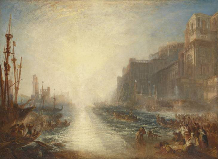 William Turner: Regulus 1837 Tate. Accepted by the nation as part of the Turner Bequest 1856