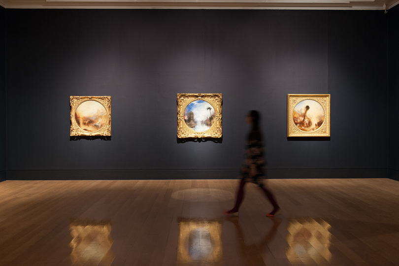 William Turner: Installation shots of Late Turner - Painting Set Free Exhibition. Copyright Tate photography