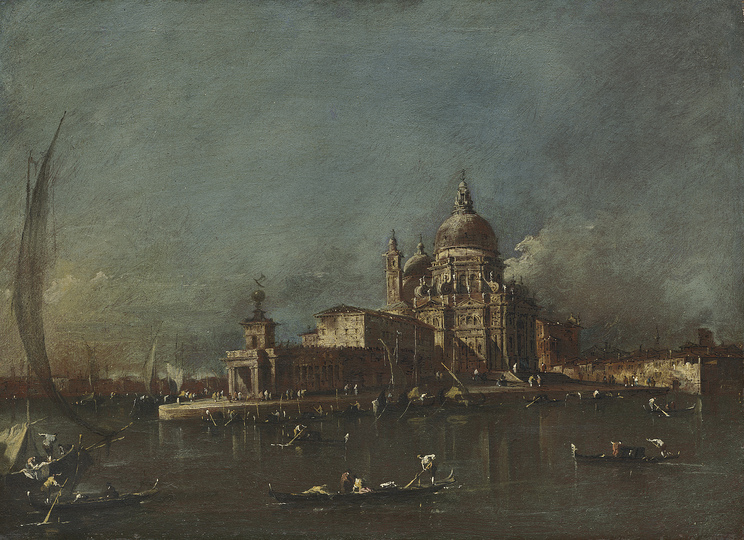 Venice without Tourists: Francesco Guardi (1712-1793), View of Santa Maria della Salute and the Dogana, c. 1775/80 © Bayerische Staatsgemäldesammlungen, Alte Pinakothek, Munich