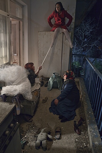 Art Dubai 2013: The Front Balcony from the series çirçir by Nilbar Güreş.