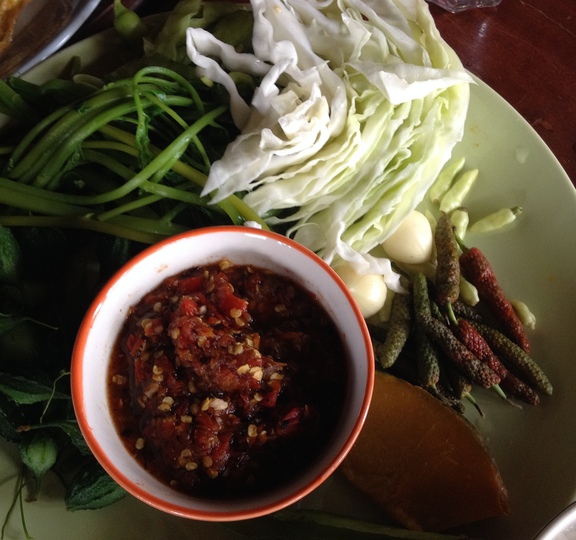 Thai Culinarium: Chili sauce and vegetables