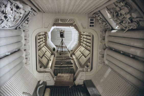 Colonisation, Earth to Mars: Set photo from the shoot of Alien, 1980