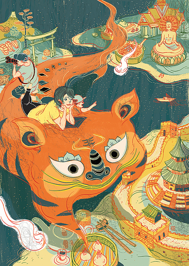 Illustrations by Victo Ngai: 